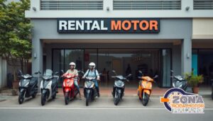 Rental motor matic Malang buka 24 jam, praktis dan cepat.