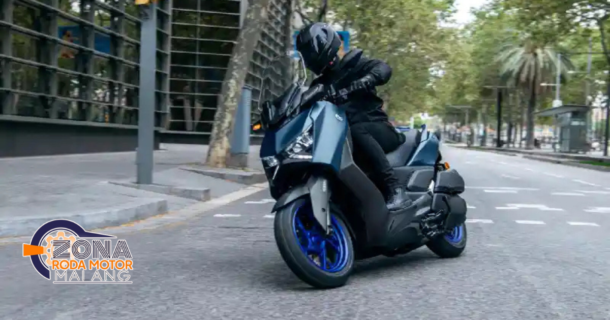Yamaha XMAX Motor Premium dengan Fitur Modern Fitur modern Yamaha XMAX menjadikan motor ini pilihan premium