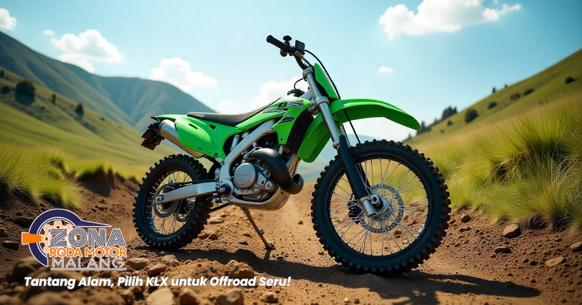 Sewa KLX Pilihan Tepat Buat Offroad Sewa KLX motor trail siap temani petualangan offroad seru
