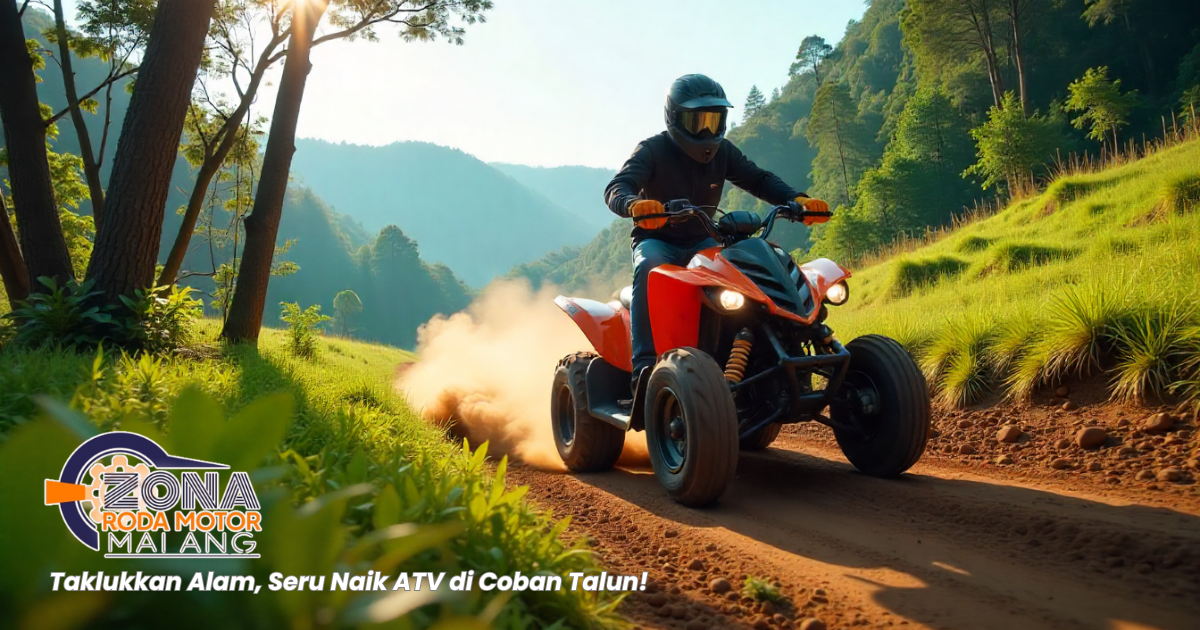 Jelajah Alam Coban Talun Naik ATV Malang Jelajah Coban Talun seru pakai ATV Malang