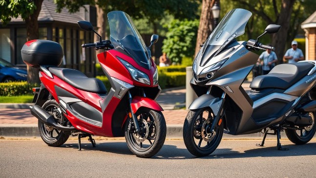Honda PCX vs Yamaha XMAX Mana Lebih Nyaman Perbandingan Honda PCX vs Yamaha XMAX untuk kenyamanan berkendara harian dan jarak jauh