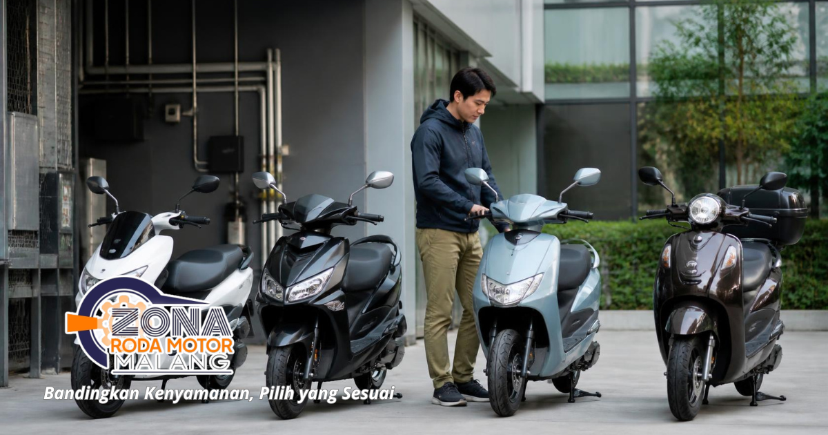 Komparasi Motor Matic Nyaman untuk Harian Komparasi Motor Matic nyaman dan irit untuk aktivitas harian